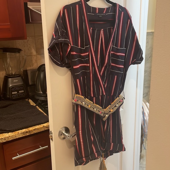 French connection hasan stitch romper size 6 - Picture 4 of 8